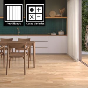 Porcelanato 20x120 cm Jalapao Beige Satinado 1.65 m2